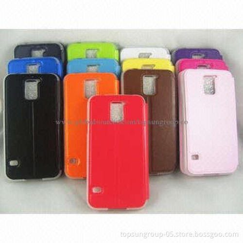 New Arrival PU Mobile Phone Case for Samsung Galaxy S4, Luxury Shine Style, Hot-sell Model